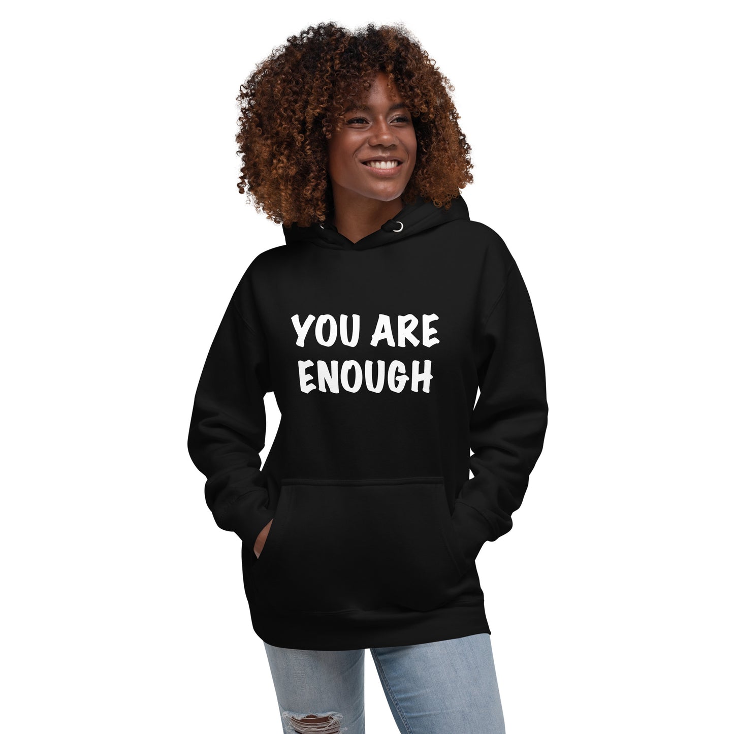 "You Are Enough" Unisex Hoodie